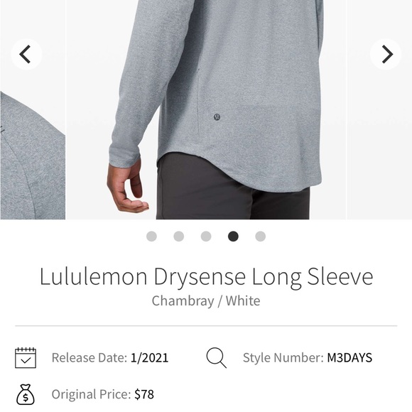 Lululemon Drysense Long Sleeve - Picture 8 of 8